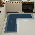 thumbnail image 4 of L Corner Kitchen Rug, Absorbent Non-Slip Mats, Living Room Floor Mats, Washable Kitchen Mats for Cooking, Foot Mats, Home Decor for Kitchen, 4 of 6