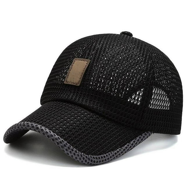 Men's Summer Fashion Sun Hat Breathable Net Hat for Sun and Style