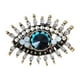thumbnail image 2 of Broche de ojo de Yuyangstore accesorio de joyería decoración de disfraz ligero de lujo Negro, 2 of 8