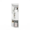 thumbnail image 5 of Furinno Econ 3-Tier Freestanding Corner Shelf Bookcase, Bookshelf, White, 5 of 6