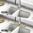 thumbnail image 4 of Pofeuu Daisies And Wildflowers Print Splash Guard for Sink Faucet Sink Gadgets-Splash Guard Behind Faucet Drip Catcher for Kitchen, Bathroom,Sink Mat, 4 of 7