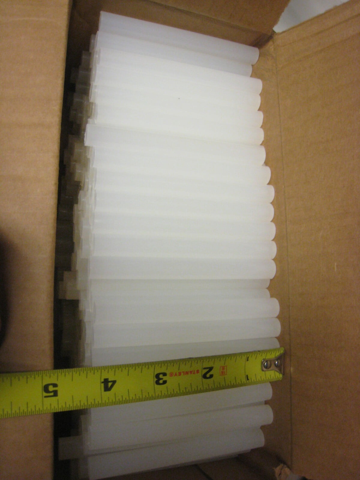 SUREBONDER 725R54 5 LBS (225pc) 0.44" x 4" All Temperature Clear Hot Glue Stick