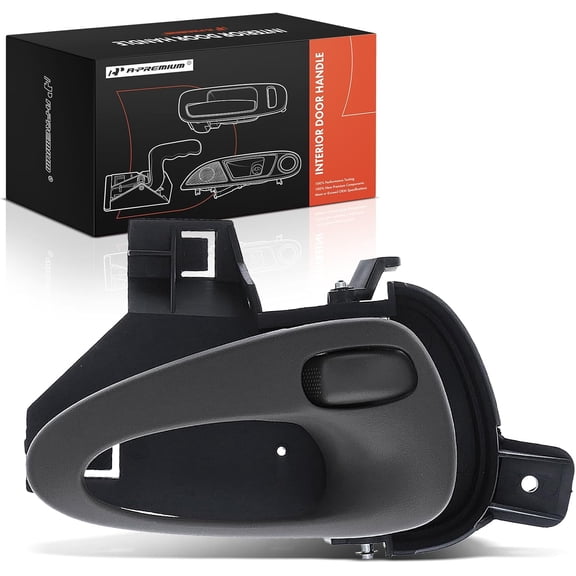 A-Premium Rear Left Driver Side Interior Door Handle Compatible with Pontiac Grand Am 1999-2005, Beige, Replace# 22616255