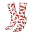 thumbnail image 5 of Salouo Watermelon Pattern Fun Novelty Crew Socks,Casual Athletic Socks Neutral Socks, 5 of 7