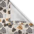thumbnail image 6 of Ambesonne Leaves Valance & Curtain, Tropical Hawaiian Plantation, 55"x30", Champagne Multicolor, 6 of 7