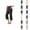 Black, variant on Capri Work Pants for Women Elastic High Waist Relaxed Fit Flared Workout Yoga Pants Capris with Pockets