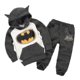 thumbnail image 1 of Conjunto de chándal de Batman para niños Conjunto de pantalón con capucha de manga larga raglán deportivo, 1 of 3