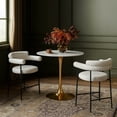 thumbnail image 2 of Meridian Furniture Holly Table de Comptoir 36 Pouces Or, 2 of 8