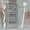 thumbnail image 7 of Disposable Dental Mirrors with Spatula Handle, Individually Wrapped, 2000 Pack – White, 7 of 7