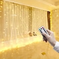 thumbnail image 3 of Halloween Garland Fairy Light Outdoor Garden Light String 8 Mode USB Curtain Light Wedding Christmas Party Holiday Decoration, 3 of 5