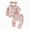 Pink, variant on Baby Girl Fall Winter Outfits Toddler Clothes Cute Sweatshirts and Joggers Pants 2 Piece Set 6-24 Months 2T 3T 4T 5T 6T Kids Khaki,18-24 Months