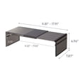 thumbnail image 7 of Yamazaki Home Two-Way Adjustable Refrigerator Shelf, Black, Plastic, Expandable, Minimal Assembly, 7 of 7