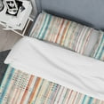 thumbnail image 4 of Designart 'Grunge Line' Mid-Century Modern Bedding Set - Duvet Cover & Shams, 4 of 4