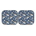 thumbnail image 4 of Picia Forest Elk 2 Piece Car Windshield Sun Shade Foldable | Foldable Sun Shield for Front Window Blocks UV Rays and Keeps Your Vehicle Cool-, 4 of 7