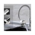 thumbnail image 3 of Grifo Universal de acero inoxidable 304 de un solo tubo para cocina, grifo giratorio para fregadero, grifo de fregadero de apertura rápida Solo Frío, 3 of 4