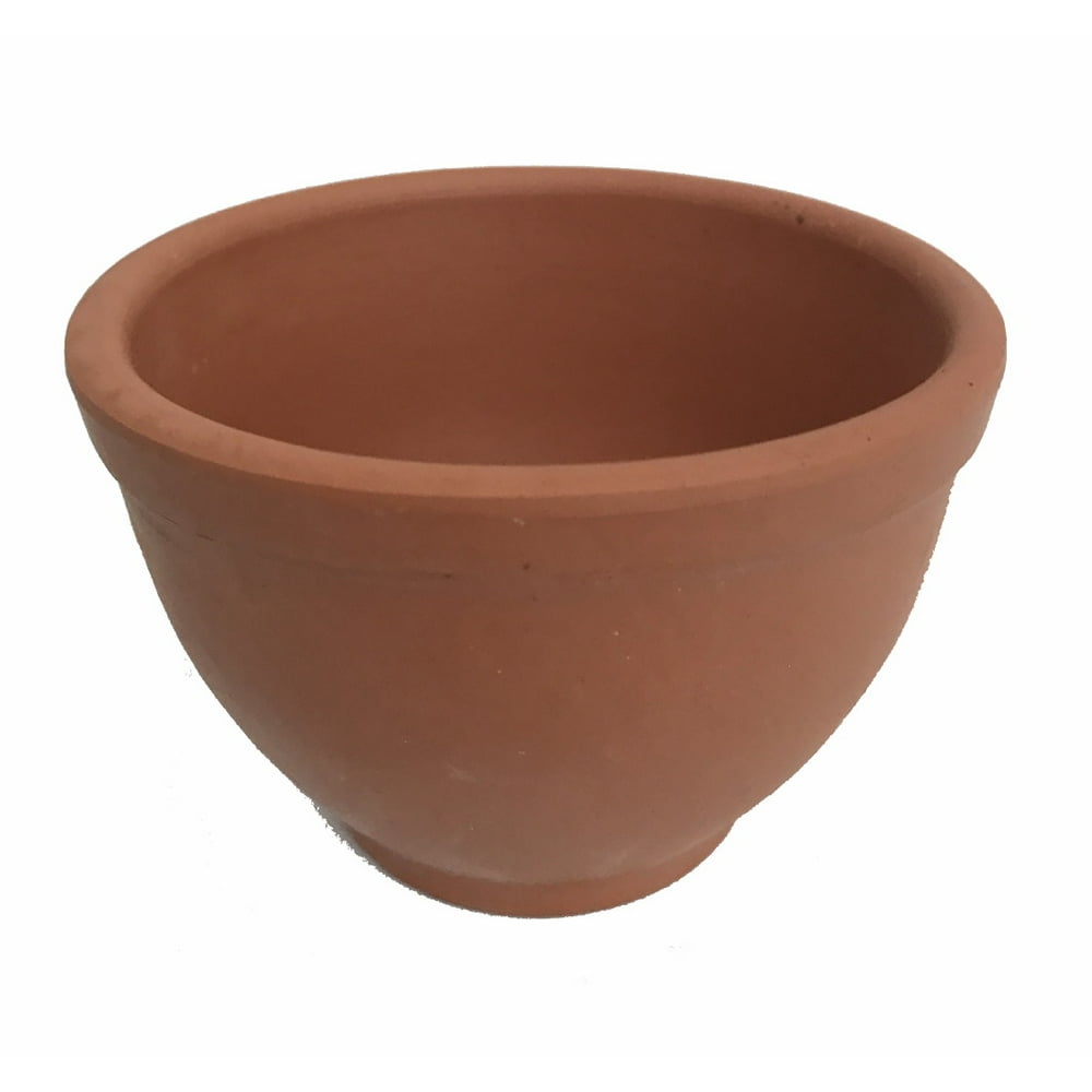 5 Red Clay Bowl Pots Great for Plants & Crafts 4" x 3" Walmart
