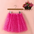 thumbnail image 2 of Tutu Skirts for Women Girls Adult Layered Tulle Tutu Skirt with Sequin Stars Hot Pink One Size, 2 of 4
