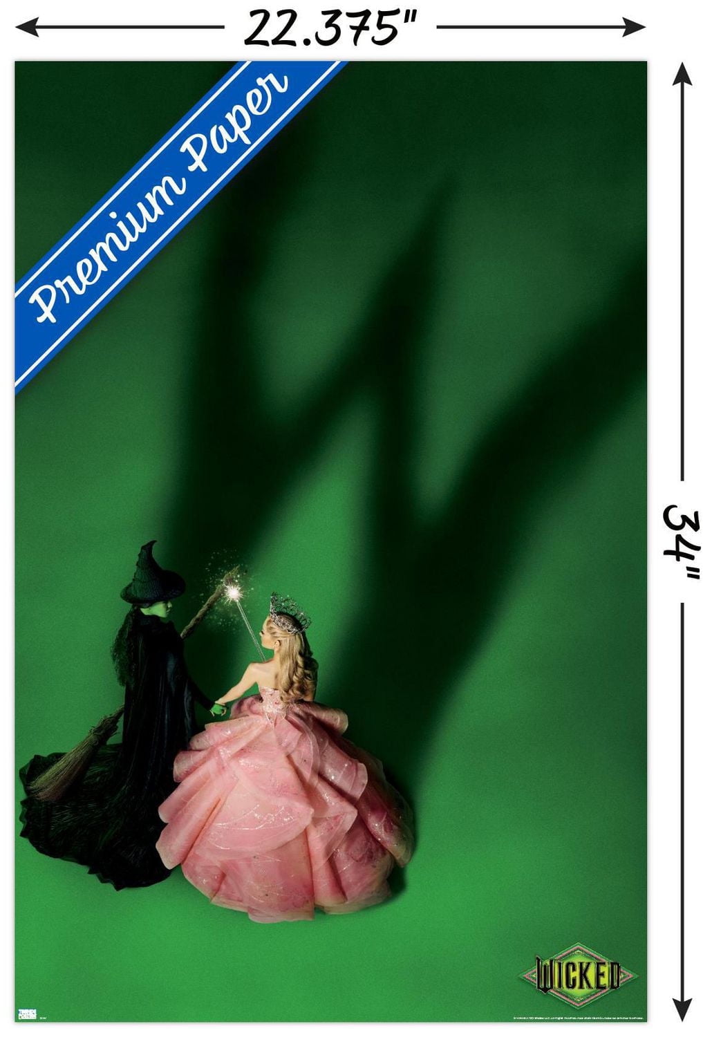 Wicked - Teaser One Sheet Wall Poster