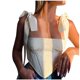 thumbnail image 1 of Mujeres Casual Faja Fishbone Bandag Sexy Sólido Sin mangas Sling Tank Top Blusa Fridja nalpqowj5627, 1 of 9