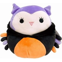 Squishmallow 5" Holly Owl in Dominik Spider Hoodie Mini Halloween Plush