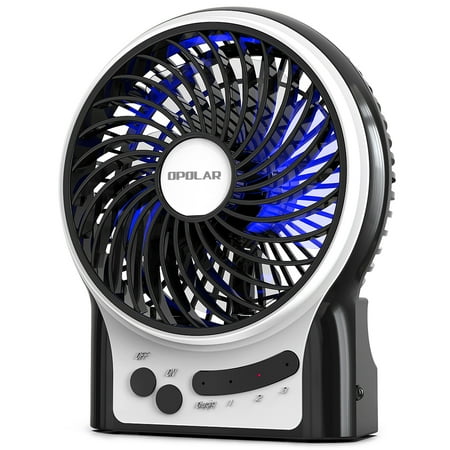 

GirarYou Portable USB Charging Table Fan 3-Speed Desktop Handheld Cooler