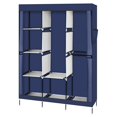 thumbnail image 1 of GoDecor Portable Clothes Storage Closet Organizer Shelf Wardrobe Rack Shelves Fabric, 1 of 6