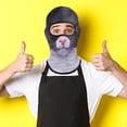thumbnail image 2 of Hearth & Gear Sweat Absorbing Quick Drying And Breathable S And S Outdoor Skiing Sun Headgear Cute Headgear And Animal Neck Straps Hat Sweat for Riding Ski Racing Face Tape Ski Scarf for Men Light, 2 of 5
