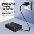 thumbnail image 2 of Soudeur à Main en Alliage d'Aluminium avec Puissance Réglable à 9 Vitesses (Max 650A), Batterie Rechargeable 5300mAh, Fonction Banque d'Alimentation USB, Indicateur LED, Inclut Stylos de Soudage, Feuille de Nickel et Type-C, 2 of 6