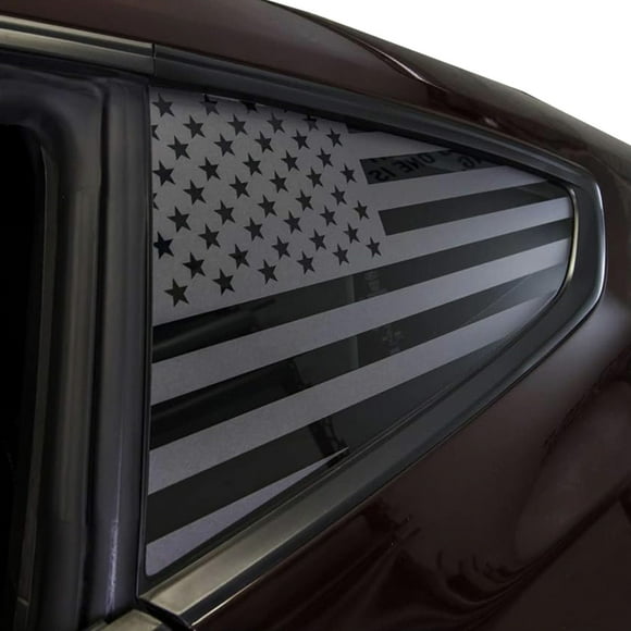 Calcomanías para Ventana de Auto Zxiaochun Bandera Americana 74x41 cm