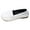 White, variant on Penny Loafers for Women Wide Toe Box Soft Leather Casual Slip on Flat Shoes Fashion Solid Color Nonslip Walking Shoes White Size 8.5