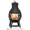 Black - S, variant on BALI OUTDOORS Chimenea Outdoor Fireplace Wood Burning Fire Pit Cast Iron Fire Pit Chiminea