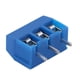 thumbnail image 2 of Bloque de terminales, 1 pieza Bloque de terminales de tornillo de paso de 3 pines Bloque de terminales del panel del conector El mejor de su clase, 2 of 8