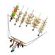 thumbnail image 5 of 15x Loros Soporte De Jaula Escalada Juguetes Para Masticar Para Aves Loros Budgie, 5 of 9