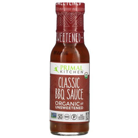 Primal Kitchen  Organic Classic BBQ Sauce  Unsweetened  8.5 oz (241 g)
