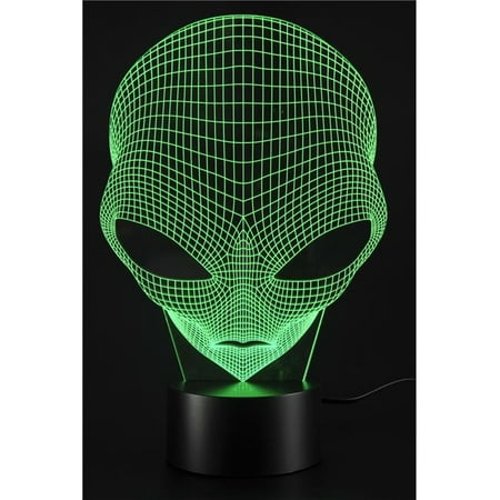 

AZ Import AZImport TG3048 3D Lamp USB Amazing Optical Illusion 3D Grow LED Lamp Alien Shapes Assorted Color