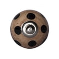 thumbnail image 2 of 1.5" x 1.5" x 1.5" Ceramic Metal Brown Black 12 Pack Knob, 2 of 3