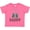 Hot Pink, variant on Inktastic Daddy Military Family Childs Gift Boys or Girls Toddler T-Shirt
