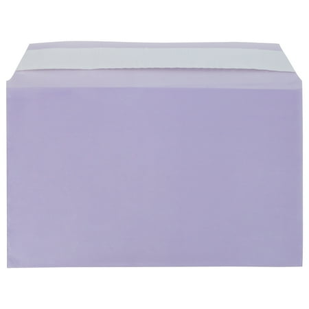 UPC: 0640522134083 | JAM Cello Sleeves  5 7/16 x 8 5/8  Purple  100/Pack  Peel & Seal