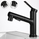 thumbnail image 1 of Kitchen Faucet Pull Out Tap Bathroom Basin Mix Taps Single Handle Elegant Design Wear Resistant Surface Zinc Alloy 1Set, 1 of 3