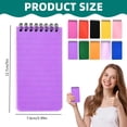 thumbnail image 4 of DUOYOU Mini Spiral Notebook Small Pocket Notebook Lined Memo Pad Colorful Portable Journal For Daily Notes Planner Writing And Records Keeper Book, 4 of 9