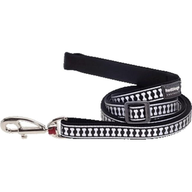 Red Dingo L6-RB-BB-LG Dog Lead Reflective Black, Large