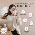 thumbnail image 4 of MCT Oil Keto Authority de 1 Litro | Aceite 100% Natural de coco | Sin olor ni sabor | Especial para preparar tu Keto coffee o tu Bulletproof., 4 of 7