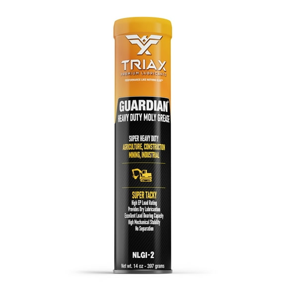 TRIAX Guardian Grease Heavy Duty Moly Grease, 14 Ounce Tube