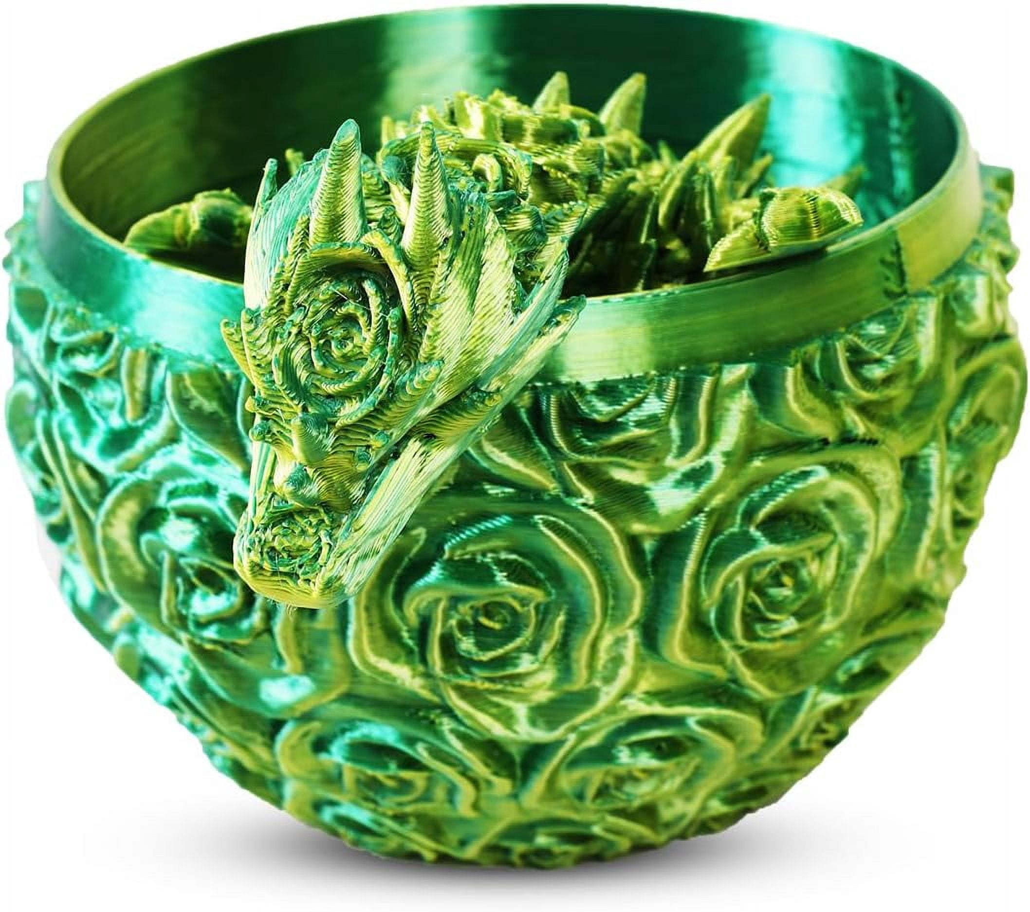 Home Office Desk Decor3D Printed Dragon Egg Crystal 3D Dragon Fidget Toys for Adult Articulated Dragon Egg Surprise Dragon Gifts