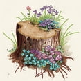 thumbnail image 1 of 5D DIY Con Forma Especial Parcial Flores en La Estaca 30x30cm, 1 of 9