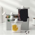 thumbnail image 3 of ziplock bag storage organizer,Portable Mini Handheld Sealing Household Clips Food Bag Storage Clips Plastic Bag Sealing Clips,White, 3 of 8