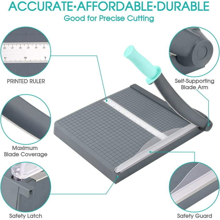 safety gear for paper cutter sharpening