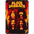 thumbnail image 1 of Placa Metal Vintage Sabbath Pintura Hierro Rectangular Del 30x40cm, 1 of 9