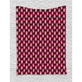 thumbnail image 1 of Floral Tapestry, Abstract Graphical Pattern of Poppies, Wall Hanging for Bedroom Living Room Dorm Decor, 60W X 80L Inches, Charcoal Grey Magenta, by Ambesonne, 1 of 2