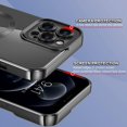 thumbnail image 6 of for iPhone 12 Pro Max Magnetic Case [Compatible with Magsafe], Full Body Protective Cover Slim TPU Shockproof Slim Phone Case for Apple iPhone 12 Pro Max 6.7", Black, 6 of 9